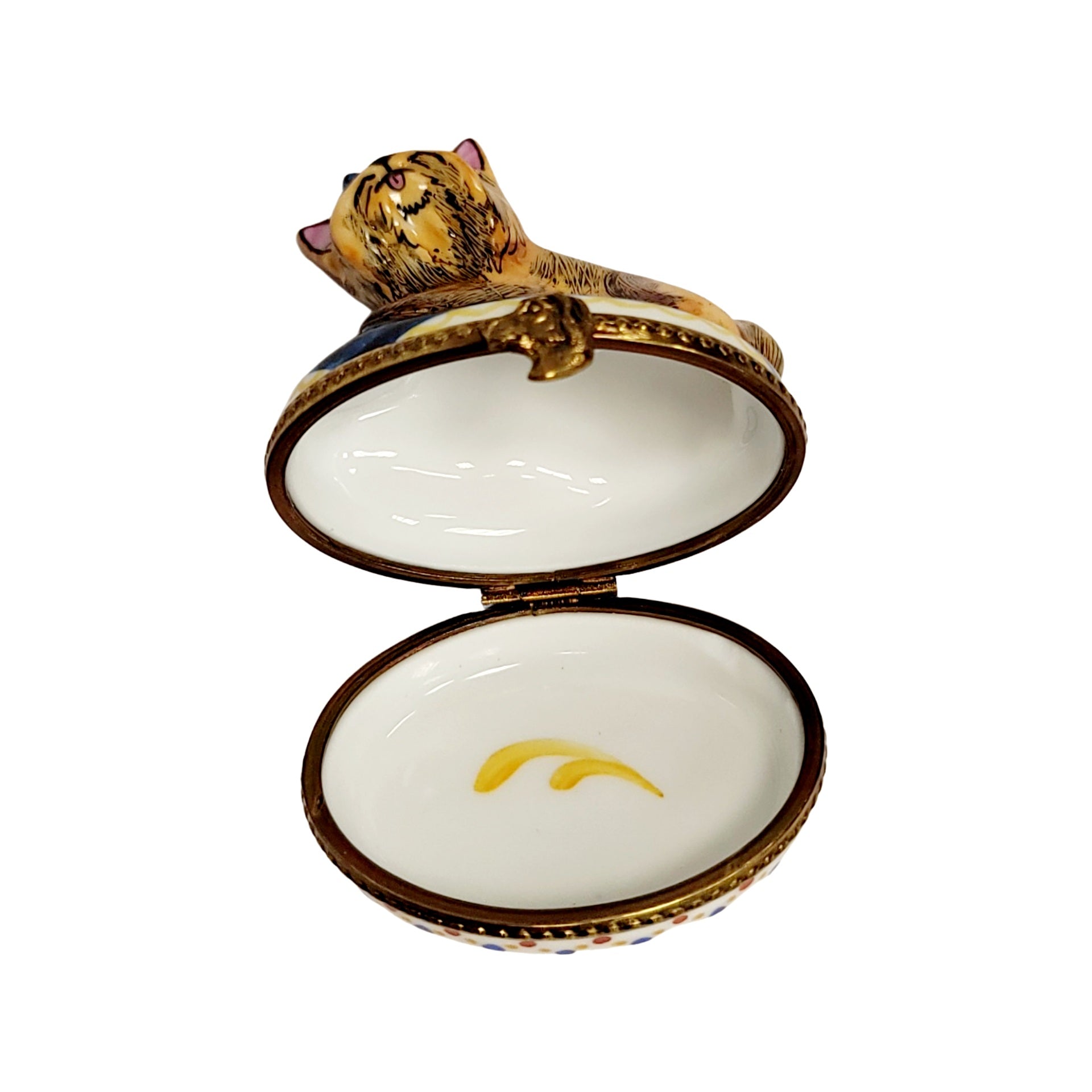 Yorkshire Terrier Limoges Box Porcelain Limoges dog French Trinket Box