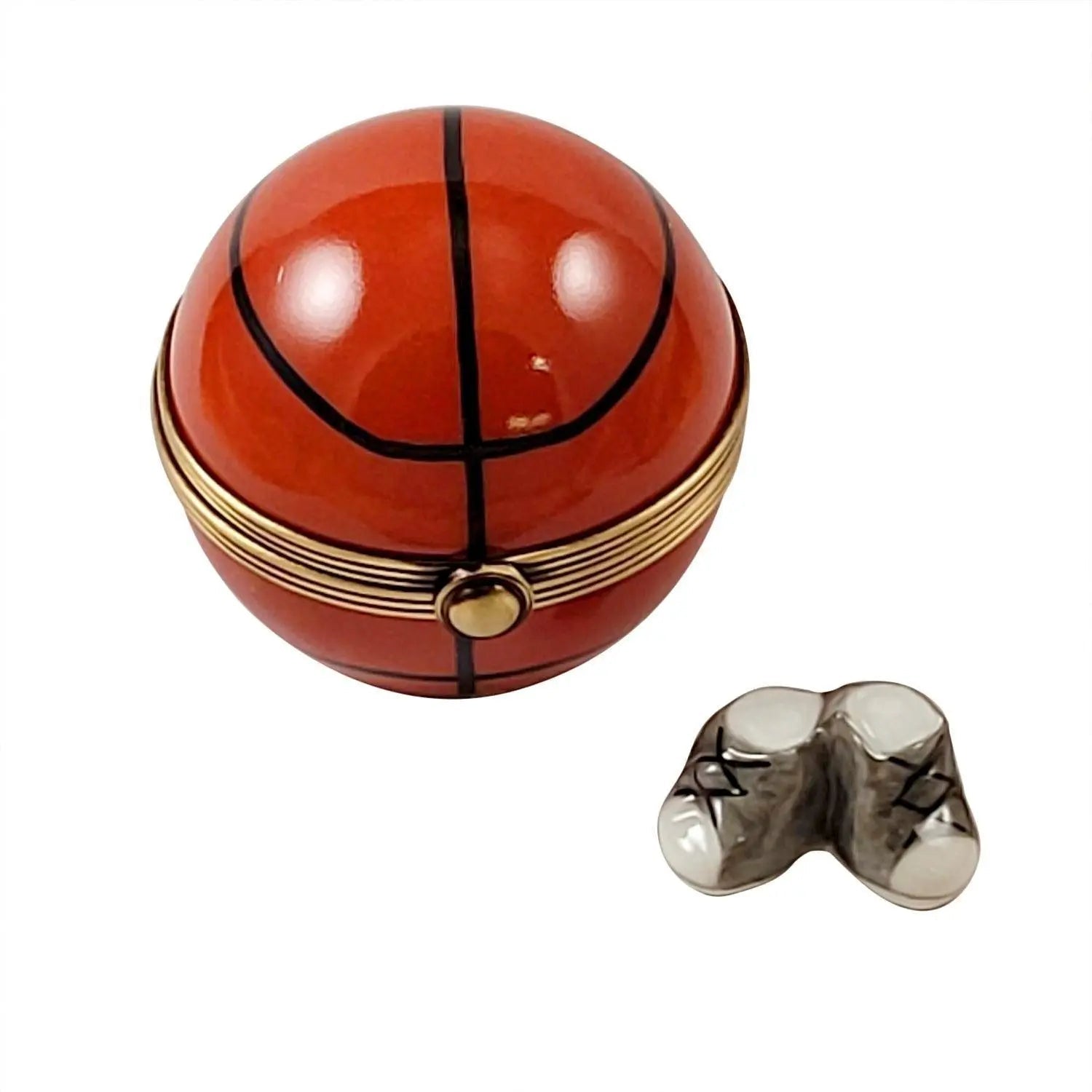 Limoges Basketball Porcelain Limoges sports French Trinket Box