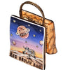 Big Brown Bag Limoges Treasure Porcelain Limoges purse bag French Trinket Box