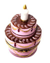 Birthday Cake with Candle Limoges Box - Limoges Box Boutique