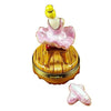 Blond Hair Ballerina with Toe Shoes Limoges Box - Limoges Box Boutique