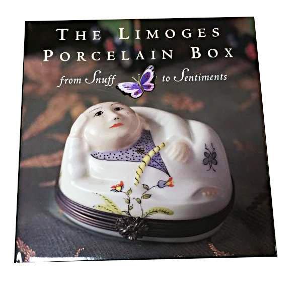Book-The Book Porcelain Limoges book limoges boxes rochard French Trinket Box