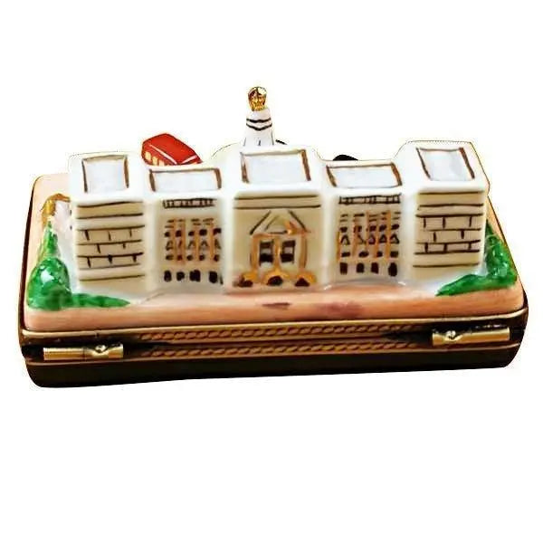 Buckingham Palace Porcelain Limoges travel monuments French Trinket Box