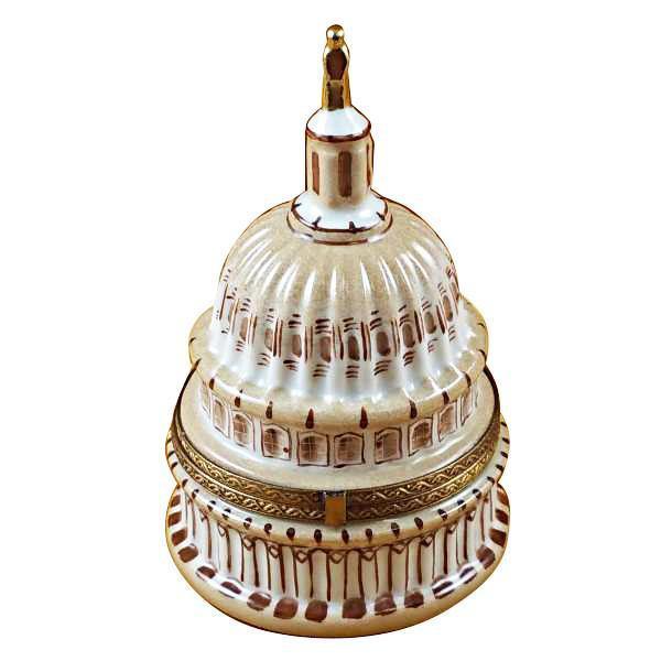 Capital Building United States USA Porcelain Limoges monuments united Rochard Limoges Box patriotic French Trinket Box