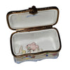 Charming Baby Animal Treasure Box Porcelain Limoges baby kids French Trinket Box