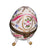 Charming Floral Egg Box Porcelain Limoges egg French Trinket Box