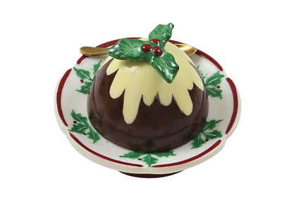 Christmas Pudding Authentic Limoges Box