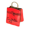 Crystal's Iconic Shopping Bag Porcelain Limoges purse bag French Trinket Box