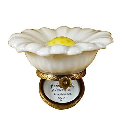 Daisy Garden Porcelain Limoges flowers garden Limoges Box French Trinket Box