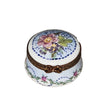 Delicate Floral Limoges Box Porcelain Limoges traditional French Trinket Box