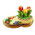 Dutch Clog with Tulips Porcelain Limoges shoe garden flowers travel French Trinket Box