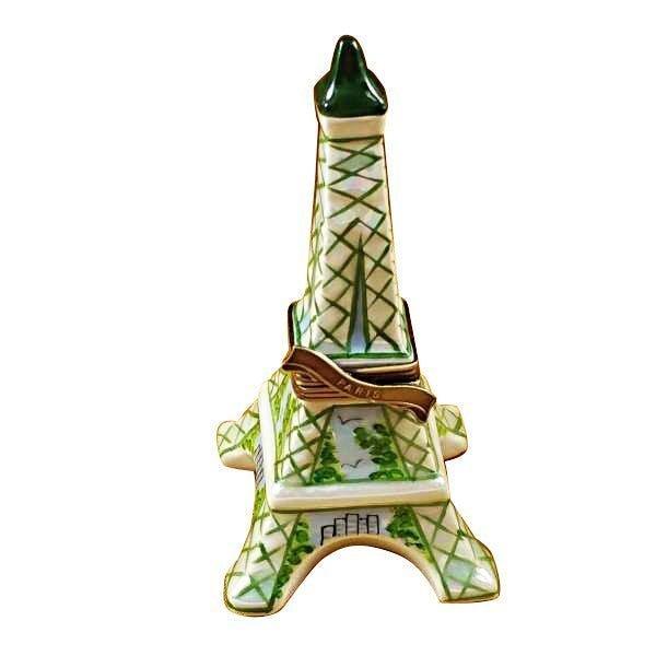 Eiffel Tower Iridescent Porcelain Limoges paris france monuments French Trinket Box