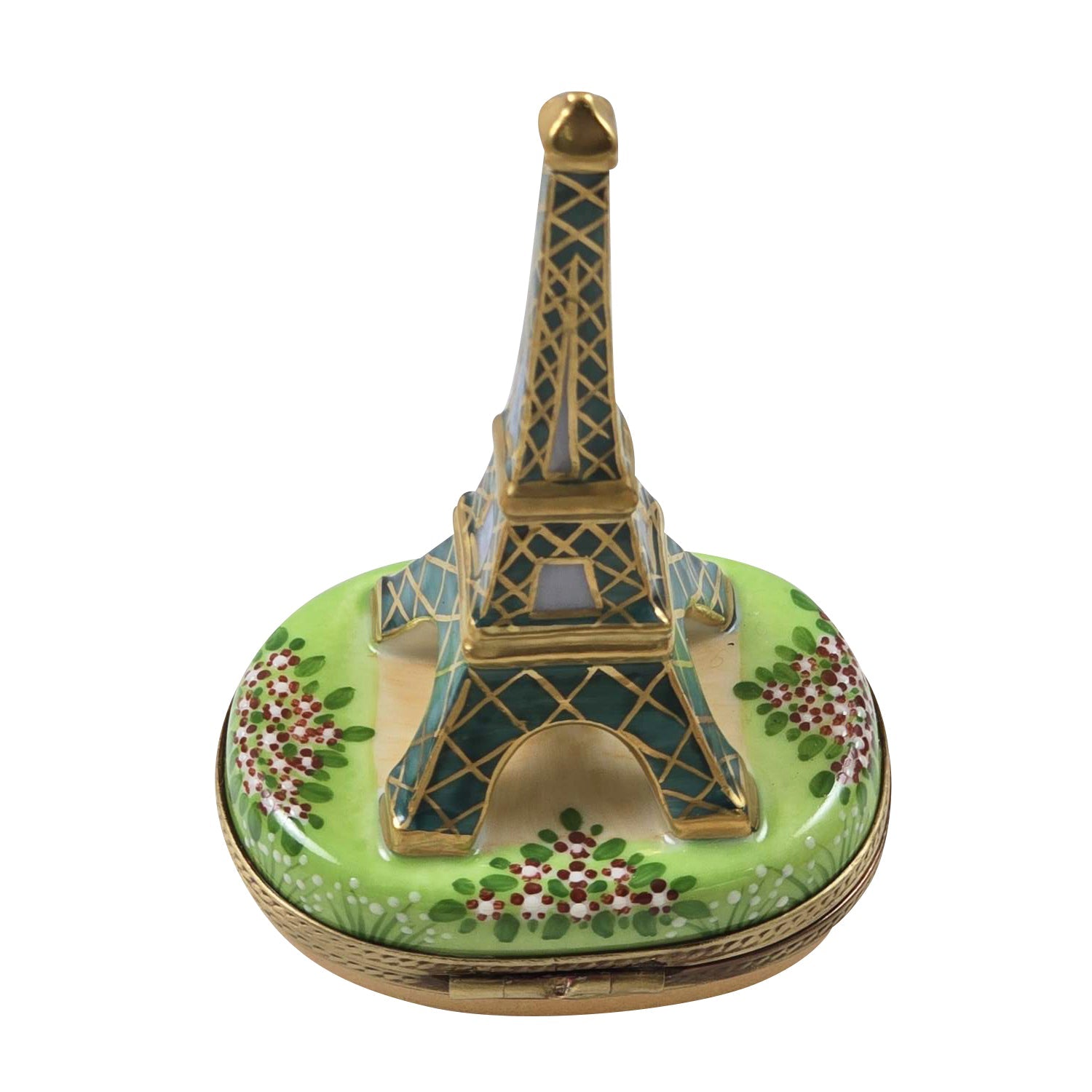Eiffel Tower Spring Porcelain Limoges Eiffel Tower Paris France French Trinket Box