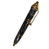 Elegant Black Marble Ballpoint Pen Porcelain Limoges professional French Trinket Box