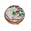 Elegant Floral Limoges Box Porcelain Limoges fruit vegetables French Trinket Box