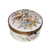 Elegant Floral Limoges Box Porcelain Limoges traditional French Trinket Box