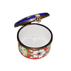 Floral Elegance Limoges Box Porcelain Limoges traditional French Trinket Box
