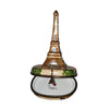 Golden Eiffel Tower Limoges Box Porcelain Limoges paris france French Trinket Box