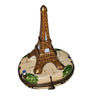 Golden Eiffel Tower Limoges Box Porcelain Limoges paris france French Trinket Box