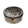 Golden Elegance Limoges Box Porcelain Limoges Traditional French Trinket Box
