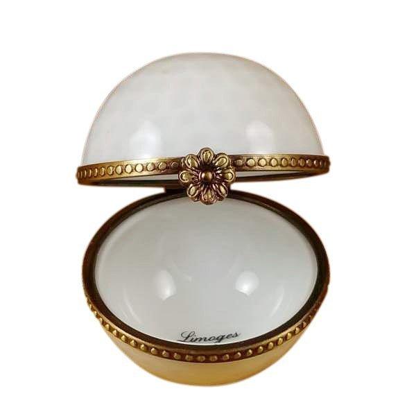 Golf Ball Porcelain Limoges sports French Trinket Box