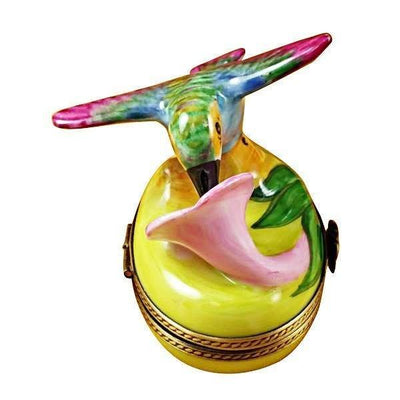 Hummingbird Porcelain Limoges bird birds French Trinket Box