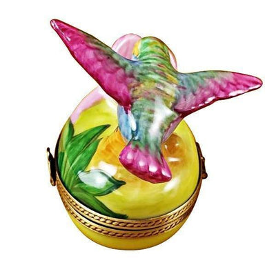 Hummingbird Porcelain Limoges bird birds French Trinket Box