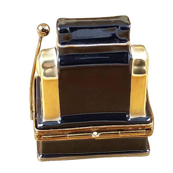 Jackpot Slot Machine Porcelain Limoges sports games French Trinket Box