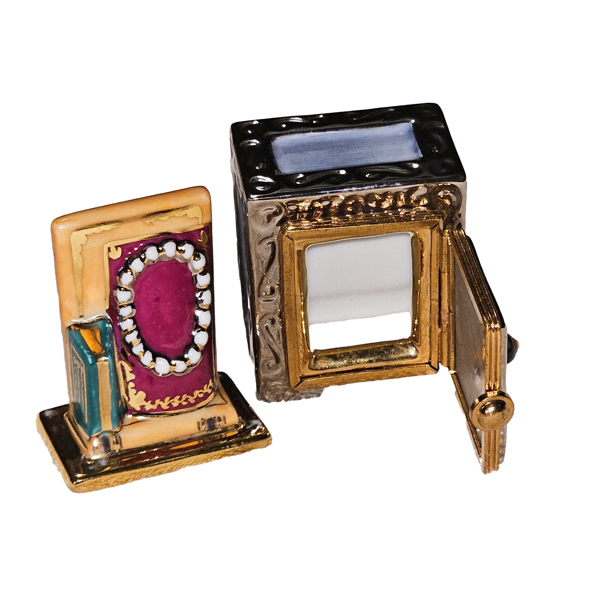 Jewelry Safe with Hidden Treasures Porcelain Limoges home special fashion French Trinket Box