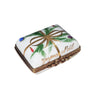 Joyous Noel Limoges Treasure Box Porcelain Limoges xmas christmas theme French Trinket Box