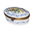 Light Blue Floral Bow Box Porcelain Limoges traditional French Trinket Box