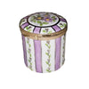 Light Purple Floral Limoges Box Porcelain Limoges traditional French Trinket Box