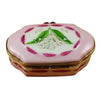Lily Of The Valley Porcelain Limoges garden flowers traditional French Trinket Box