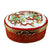 Merry Christmas Porcelain Limoges xmas theme French Trinket Box