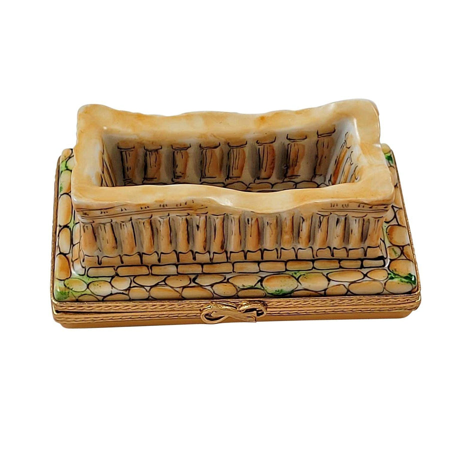 Parthenon Porcelain Limoges monuments world travel French Trinket Box