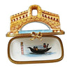 Rialto Bridge In Venice Porcelain Limoges monument france paris travel French Trinket Box