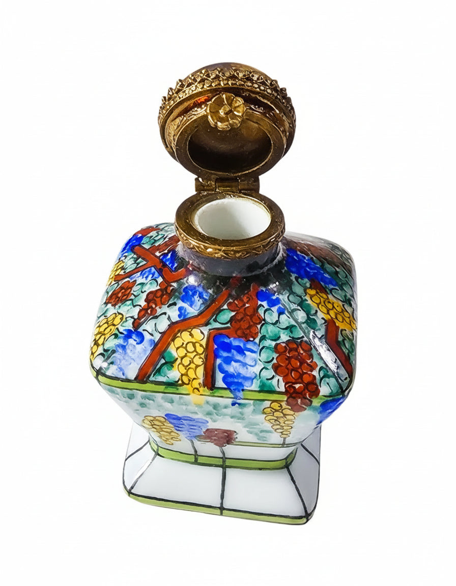 Colorful Square Hourglass Shaped Box