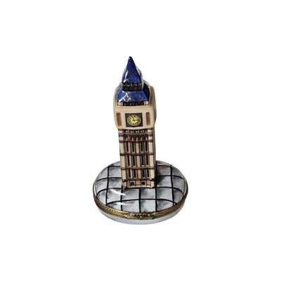 Big Ben Limoges Collector Box Porcelain Limoges travel French Trinket Box