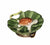 Turtle Fantasy on Lily Pad Porcelain Limoges Turtles frogs French Trinket Box