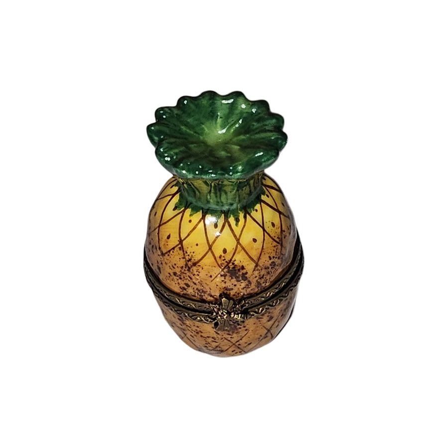 Exquisite Limoges Pineapple Box Porcelain Limoges Fruit vegetables French Trinket Box