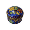Vibrant Floral Limoges Box Porcelain Limoges traditional French Trinket Box