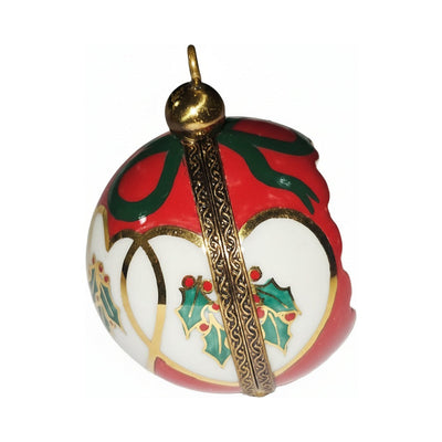 Elegant Red Christmas Ornament for Holiday Decor