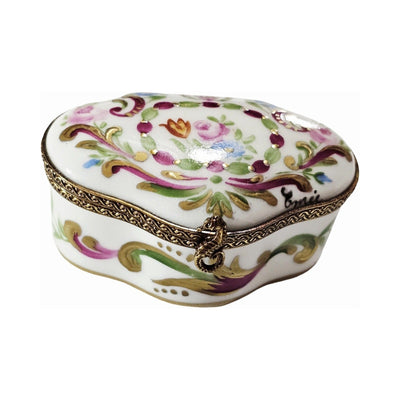 Scalloped Limoges Box for Collectors