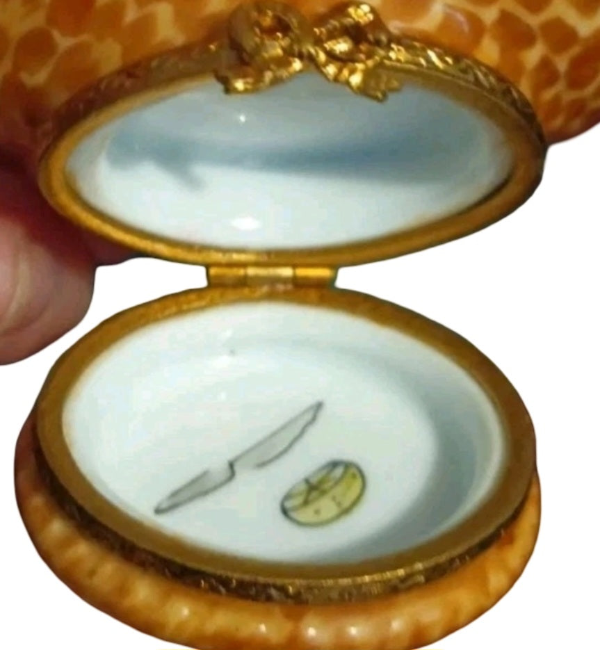Seafood Basket Rochard Authentic Limoges Box
