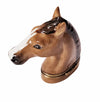 Exquisite Horse Head Limoges Box Porcelain Limoges wild animals French Trinket Box