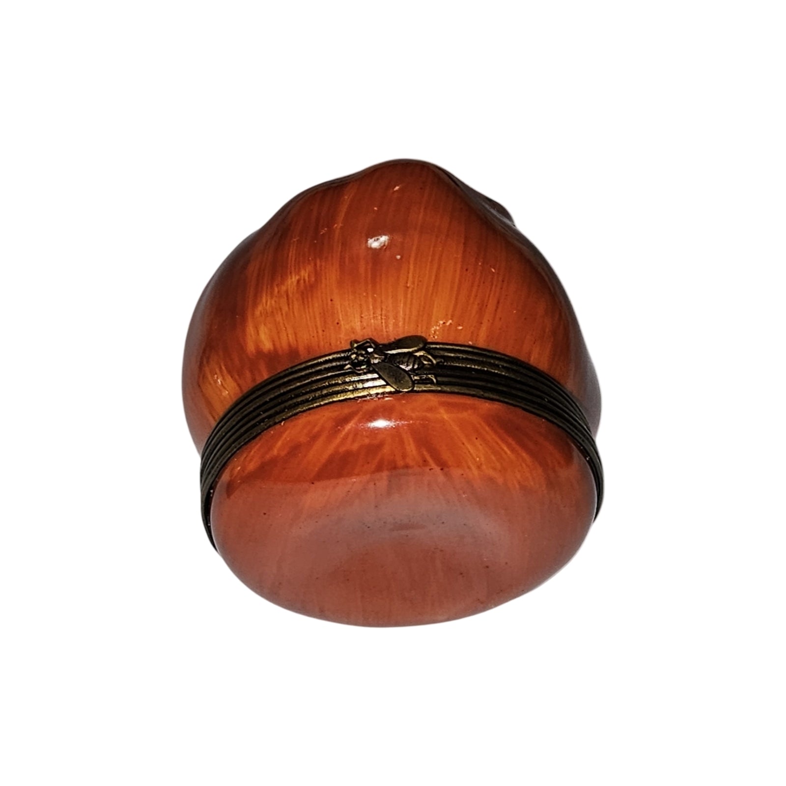 Charming Tomato Limoges Box Porcelain Limoges Fruit vegetables French Trinket Box