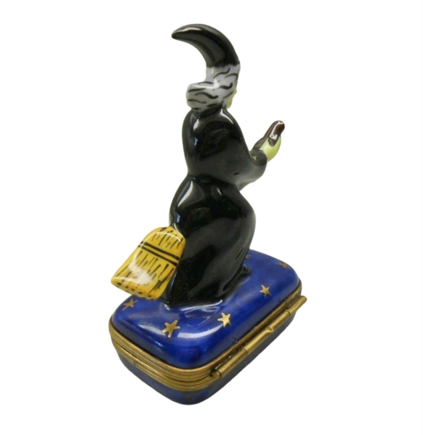 Witch on Broom Authentic Limoges Box