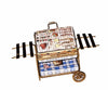 Barbecue Grill Artistry Box Porcelain Limoges Food summer Beach French Trinket Box