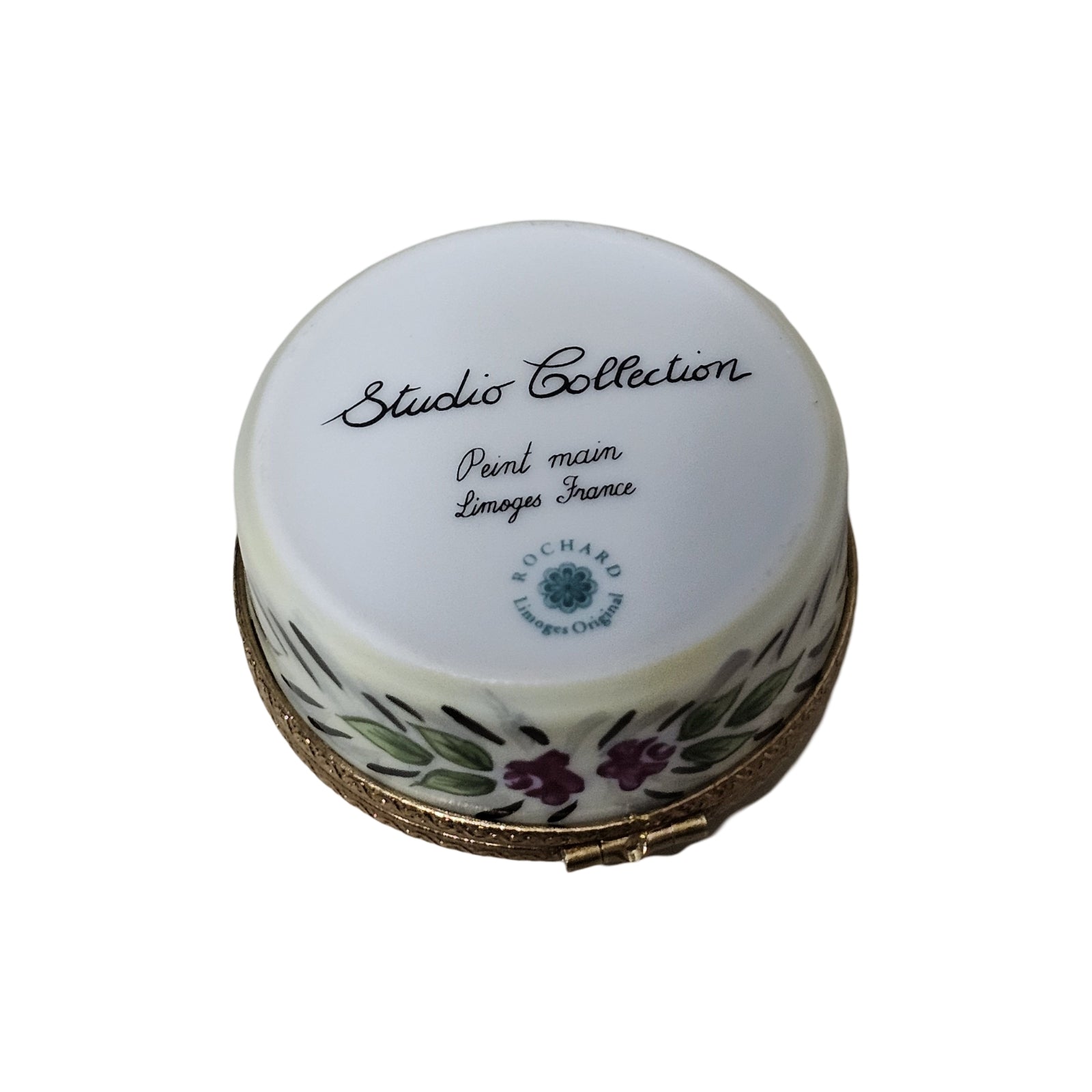 With Love Floral Limoges Box Porcelain Limoges traditional French Trinket Box