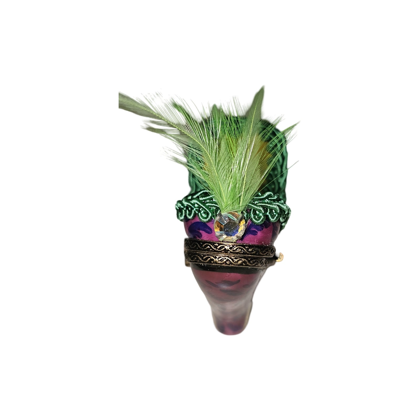 Pink Elegance Shoe Box Porcelain Limoges Shoe shoes French Trinket Box